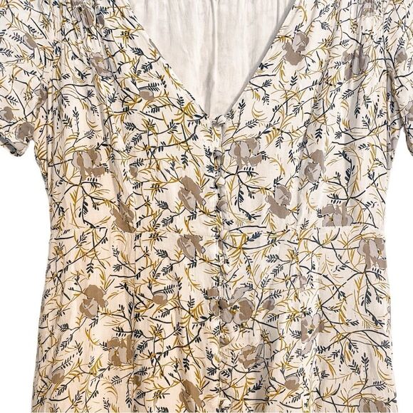 Free People Magnolia Mini Dress Floral S - Picture 7 of 8